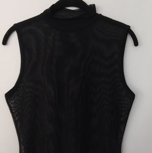 Super Sheer Black Bodysuit